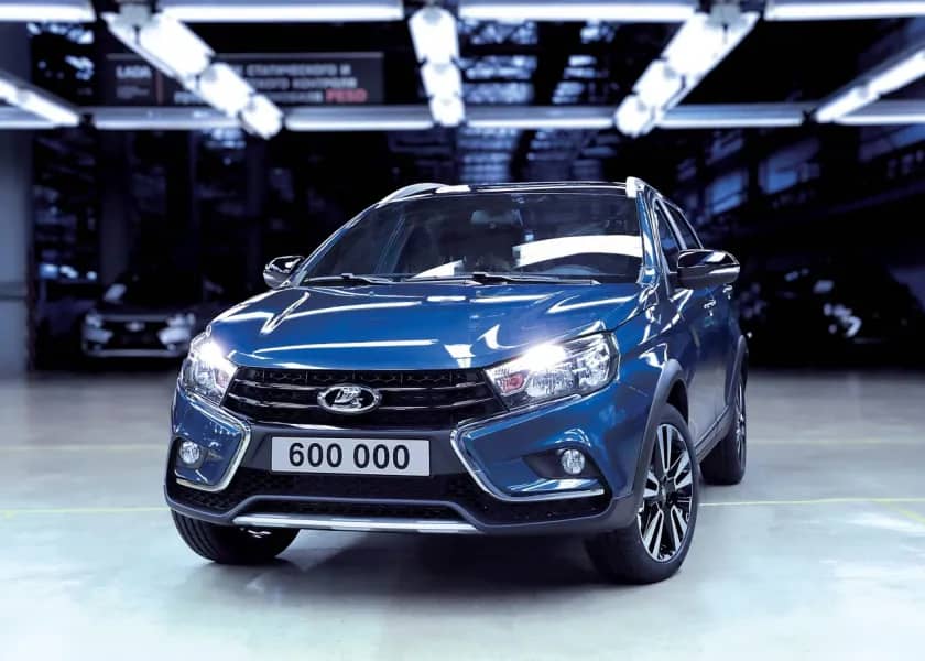 С конвейера сошёл LADA Vesta под номером  «600 000»