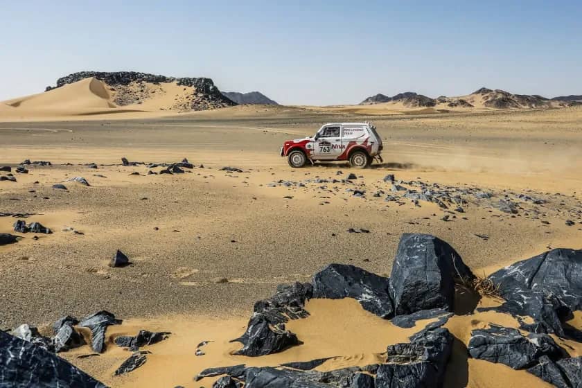 LADA NIVA финишировала на марафоне «ДАКАР-2022»