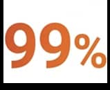 99% одобрения