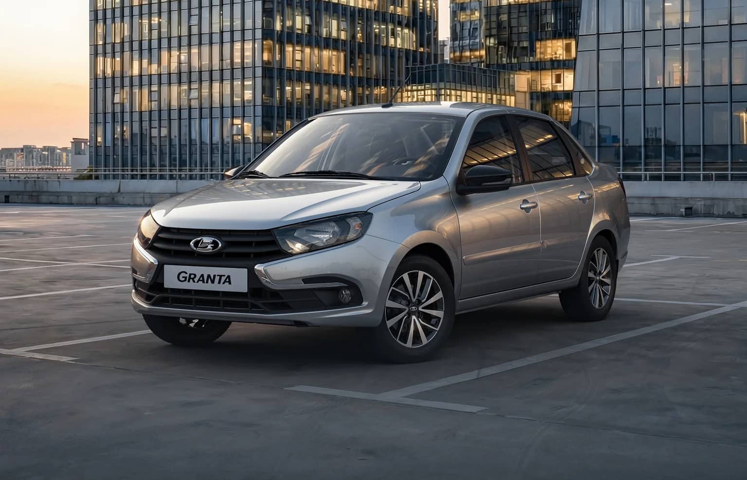 LADA granta-sedan — вид сбоку