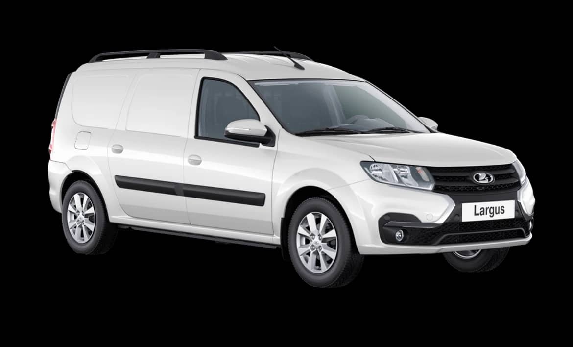 LADA Largus Фургон CNG — выбор цвета кузова — Белый «Ледниковый»
