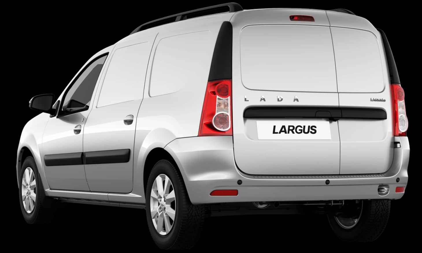 LADA Largus Фургон — задняя оптика и линии кузова
