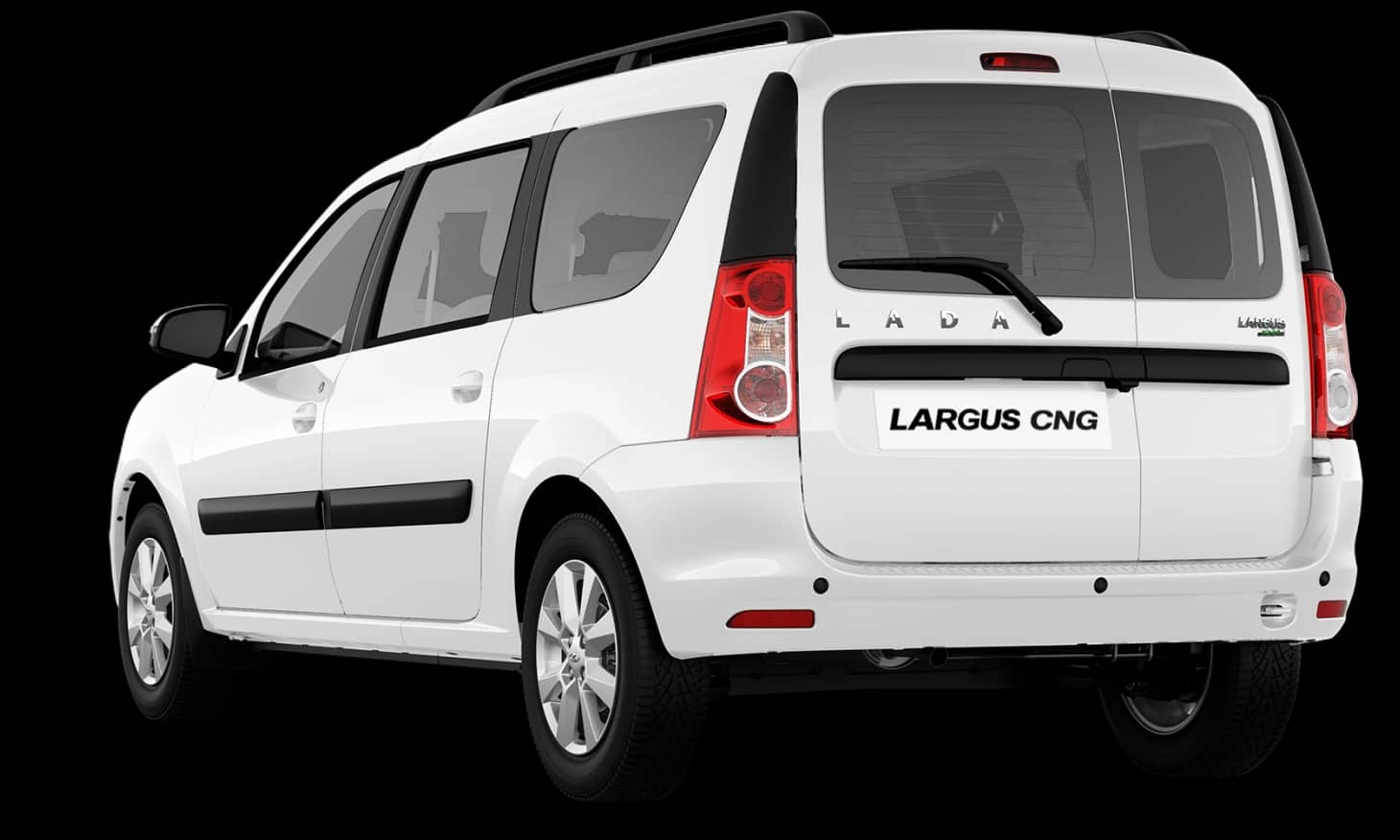 LADA Largus Универсал CNG — задняя оптика и линии кузова