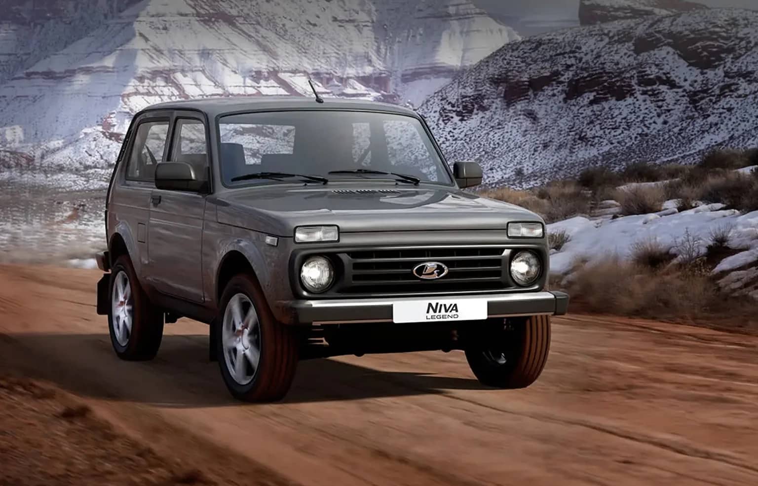 LADA Niva Legend Black — вид сбоку