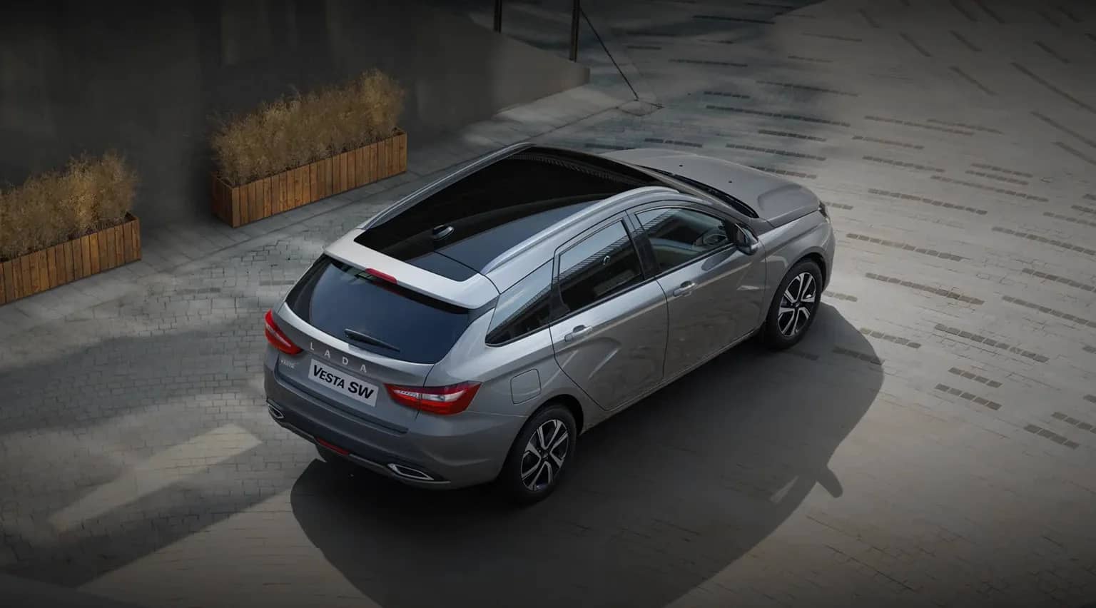 LADA vesta-sw — вид сбоку