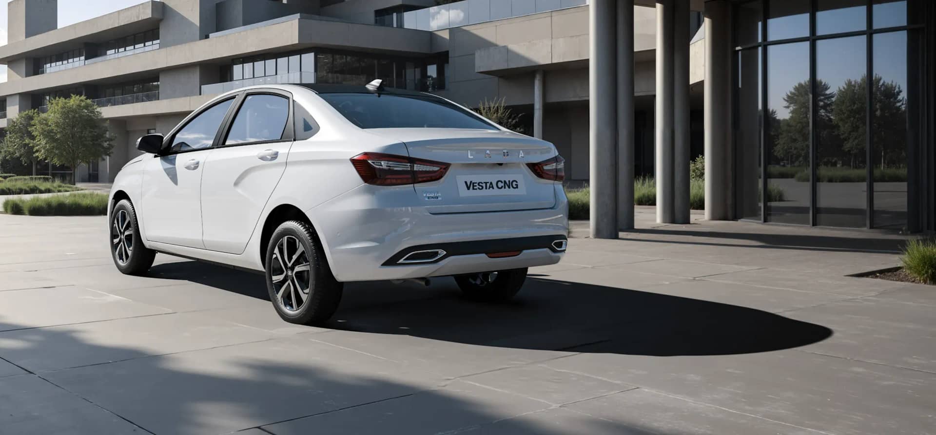 LADA Vesta CNG — вид сбоку