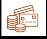 Иконка надбавки к оценке — монеты и банковская карта
