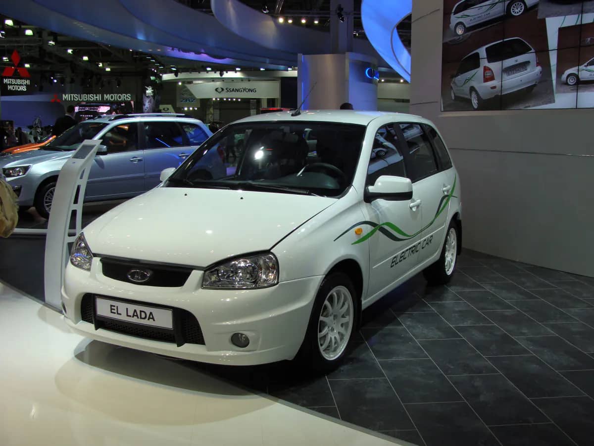 LADA Ellada в списке популярнейших электрокаров России