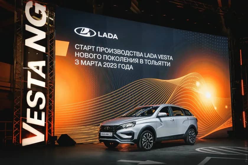 Промышленное производство LADA Vesta нового поколения стартовало